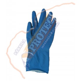 Guantes Latex Daimantado Shark Azul